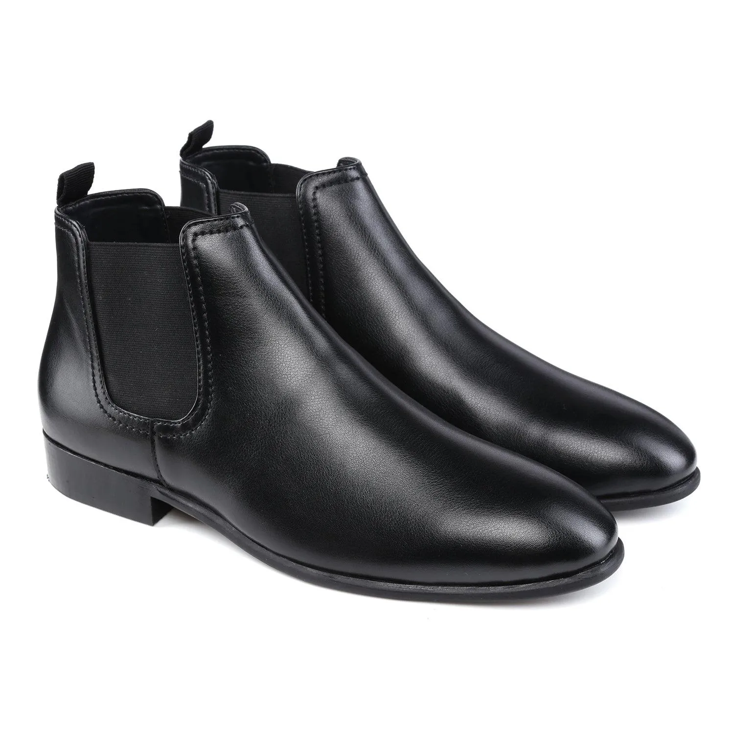 Alpha Black Chelsea Boots