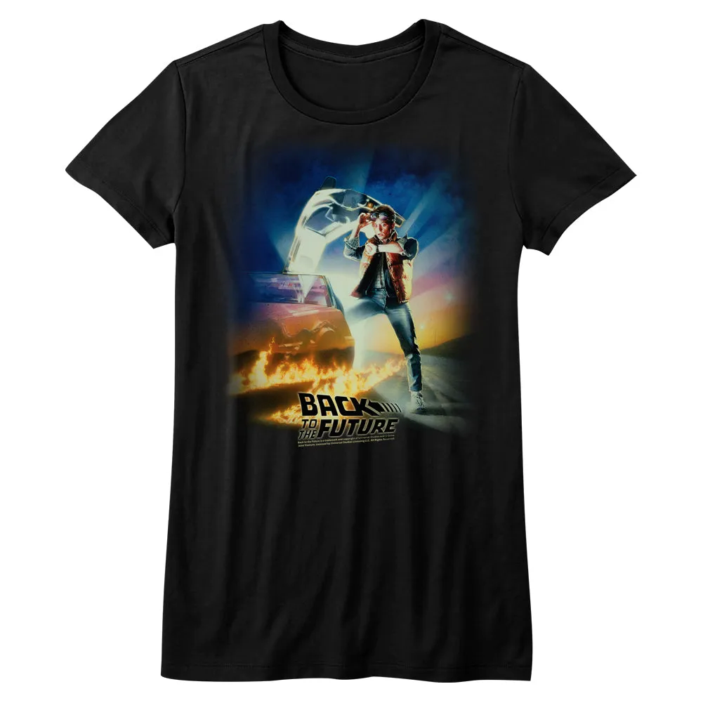 Back To The Future Btf Poster Women's T-Shirt