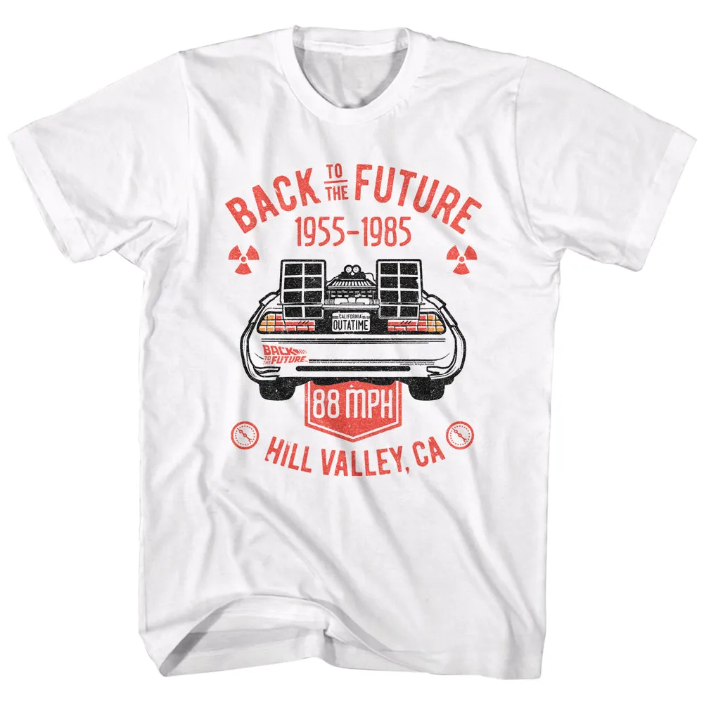 Back To The Future Vintage Dmc Back Men's T-Shirt