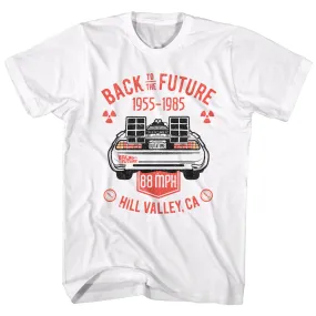 Back To The Future Vintage Dmc Back Men's T-Shirt