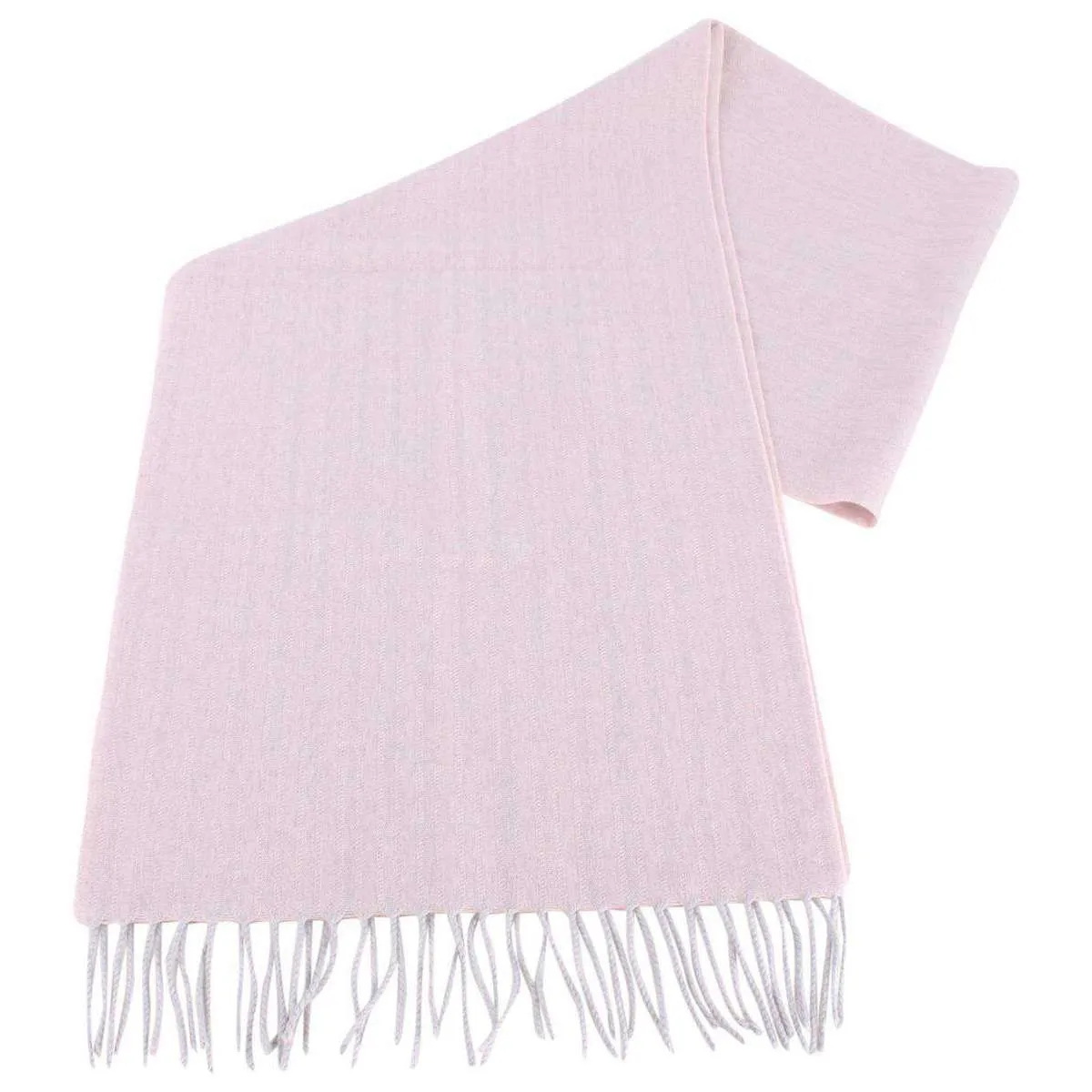 Bassin and Brown Arethusa Self Lined Wool Scarf  - Pink