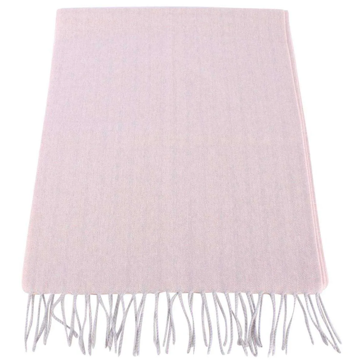 Bassin and Brown Arethusa Self Lined Wool Scarf  - Pink