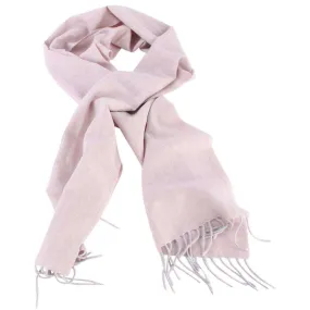 Bassin and Brown Arethusa Self Lined Wool Scarf  - Pink