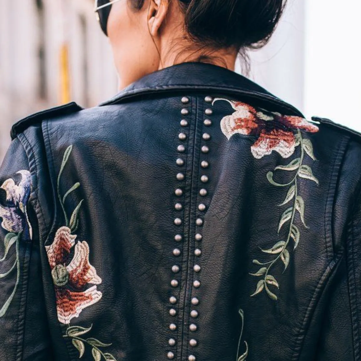 Blossom Floral Jacket (Black)