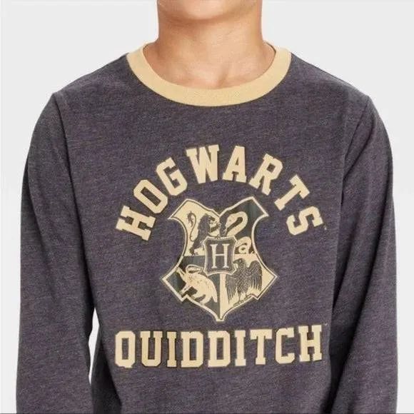 Boys' Harry Potter Quidditch Long Sleeve Graphic T-Shirt