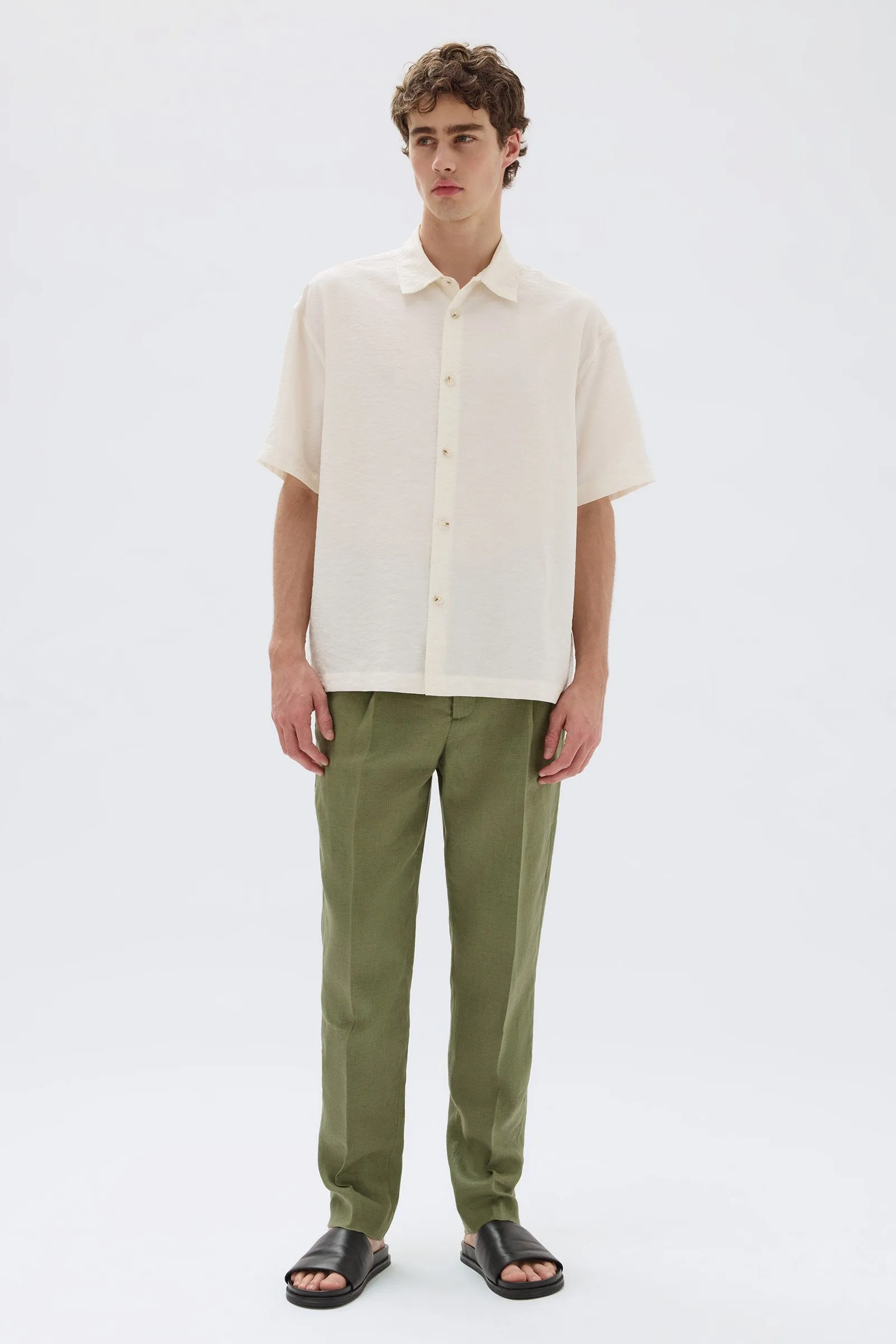 Brook Silk Short Sleeve Shirt