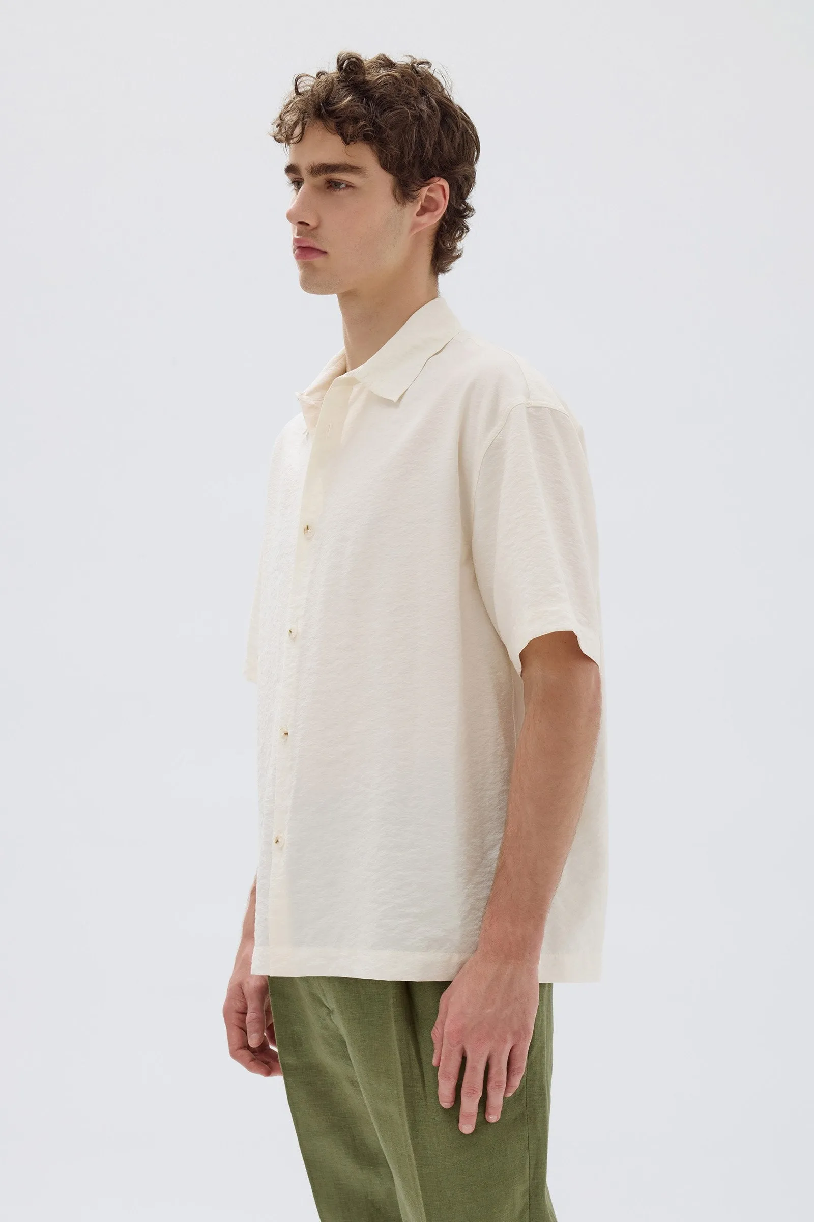 Brook Silk Short Sleeve Shirt