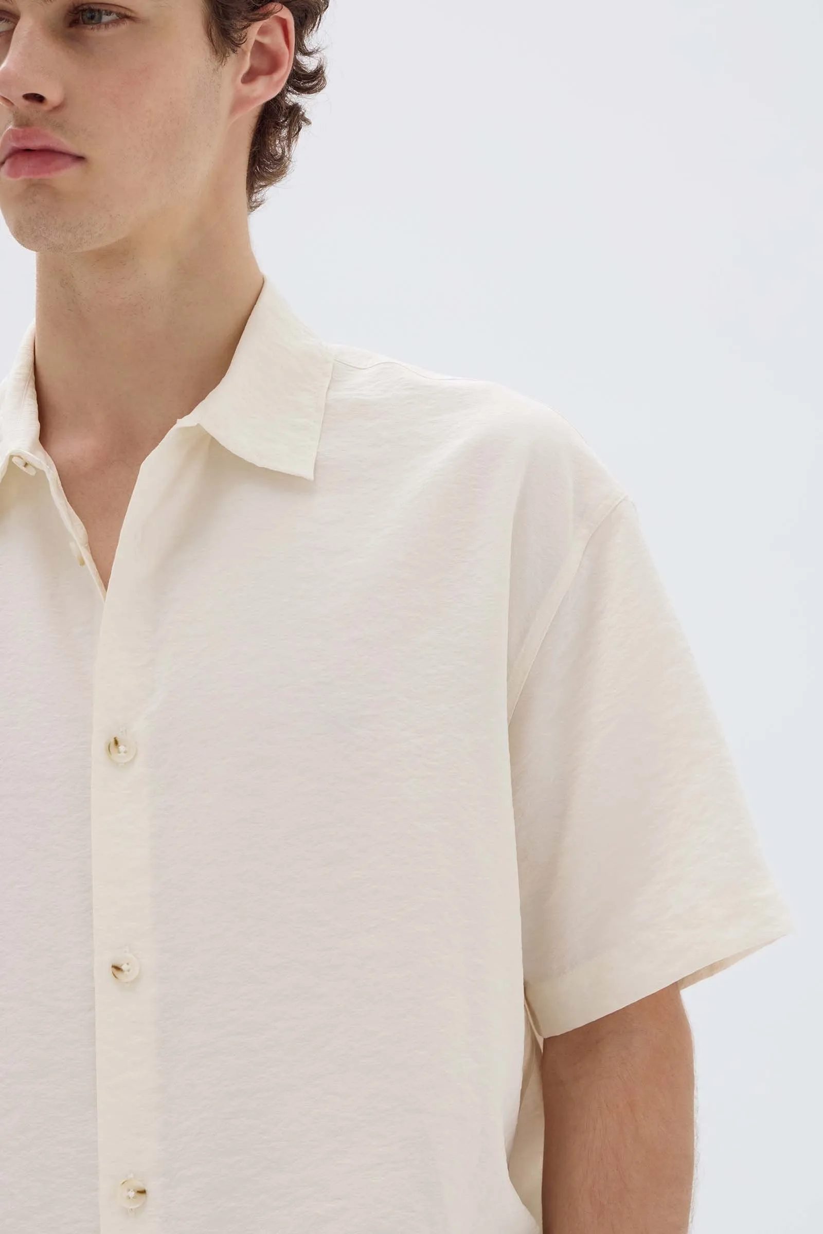 Brook Silk Short Sleeve Shirt