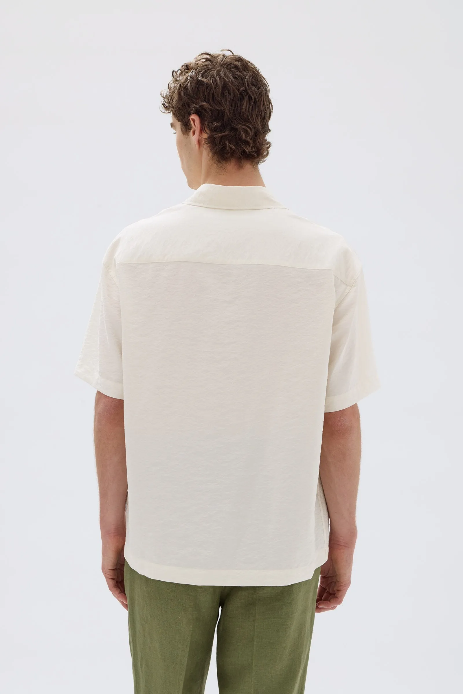 Brook Silk Short Sleeve Shirt