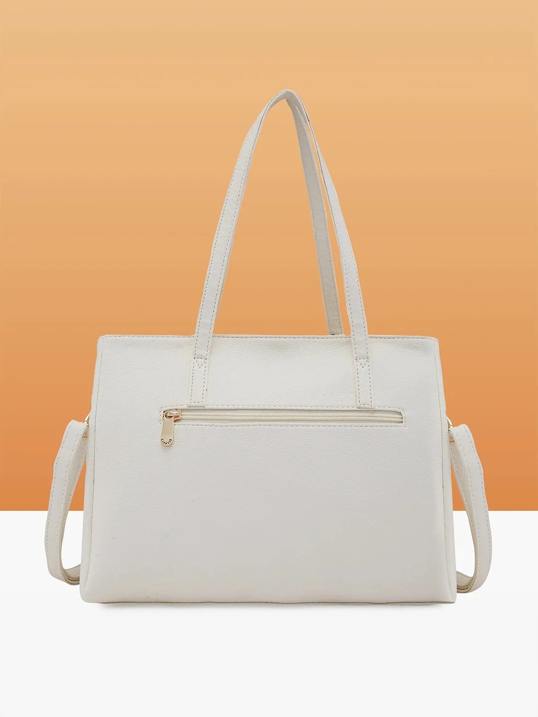 Caprese Jolie Tote Medium Off White