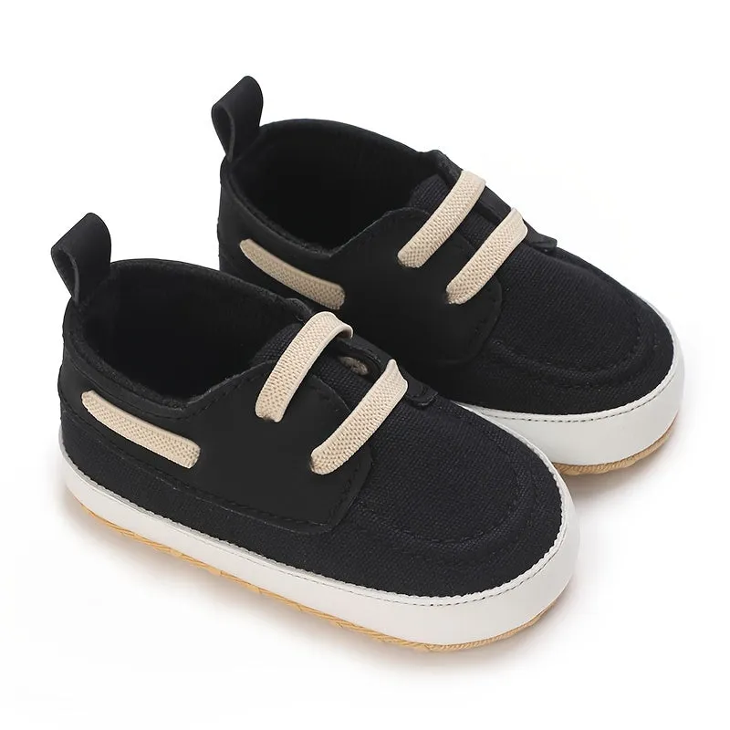 Casual Comfortable Sneakers For Baby Boys, Lightweight Non Slip Shoes For Indoor Outdoor Walking, Spring And Autumn