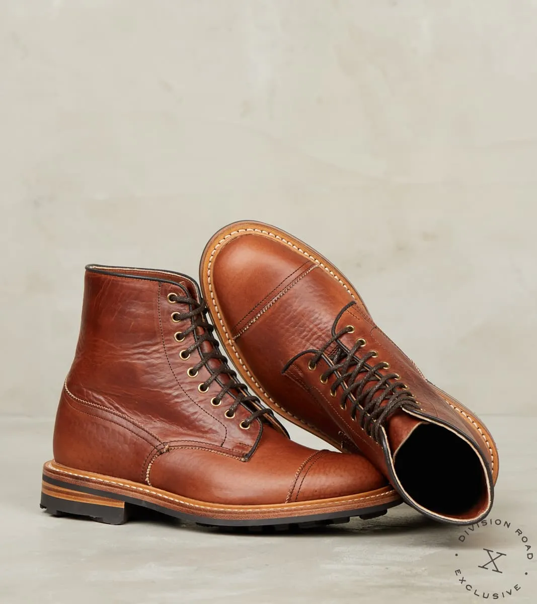 Churchill Boot - 2298 - Ridgeway - Horween Whiskey Bison CXL