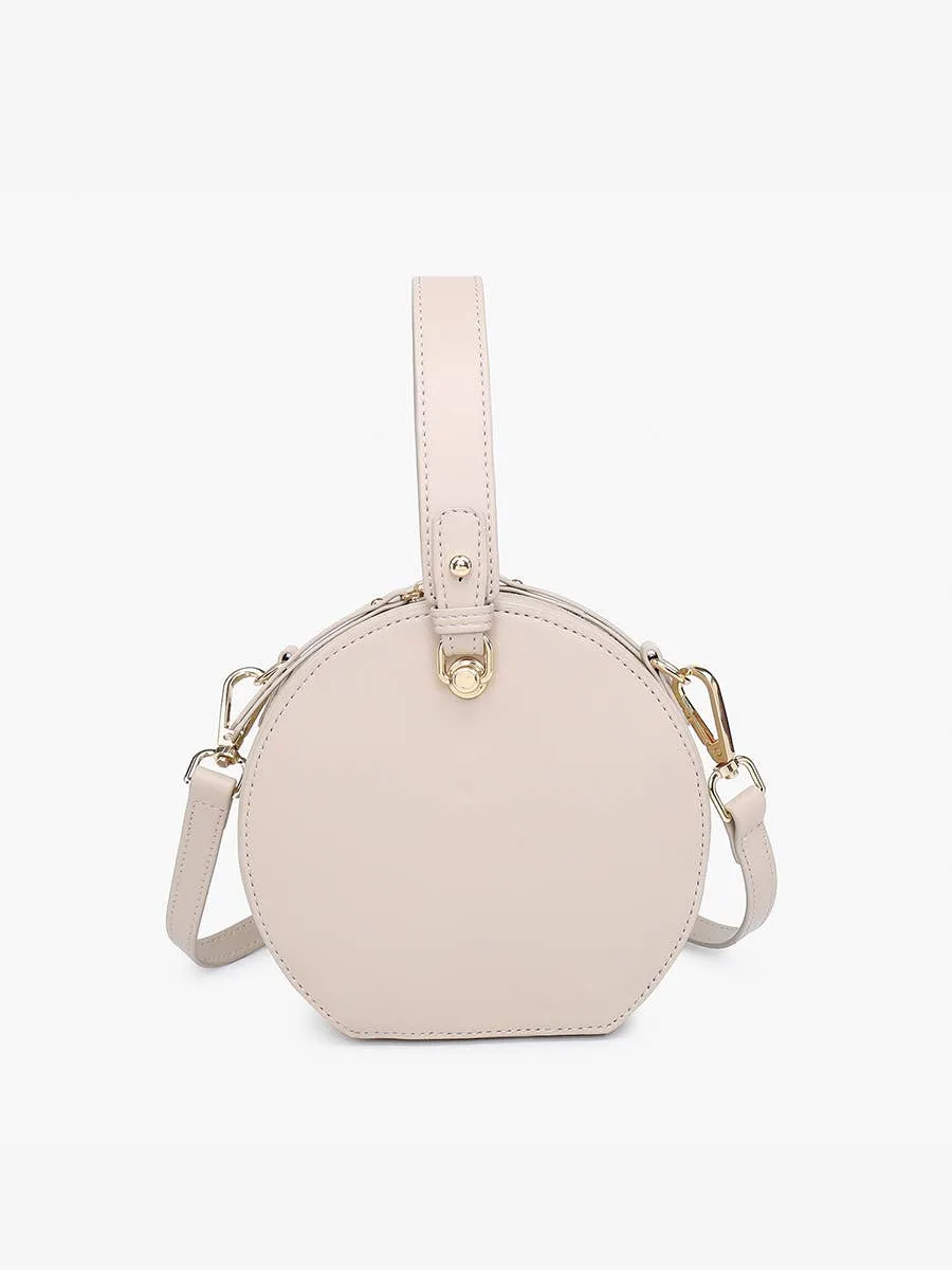 Copenhagen Rounded Crossbody w/ Detailed Edge