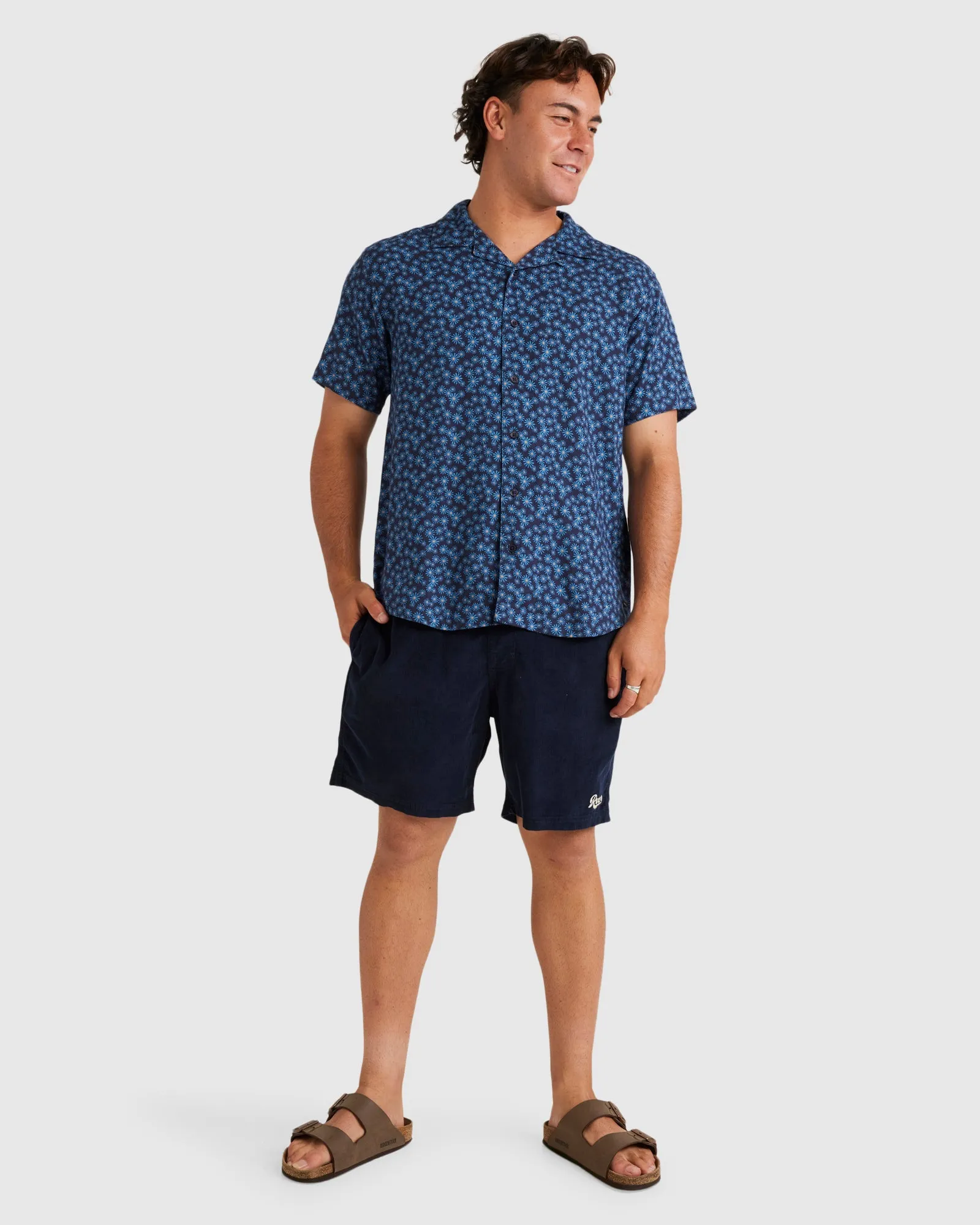 Cosmos Short Sleeve Shirt - Outer Space