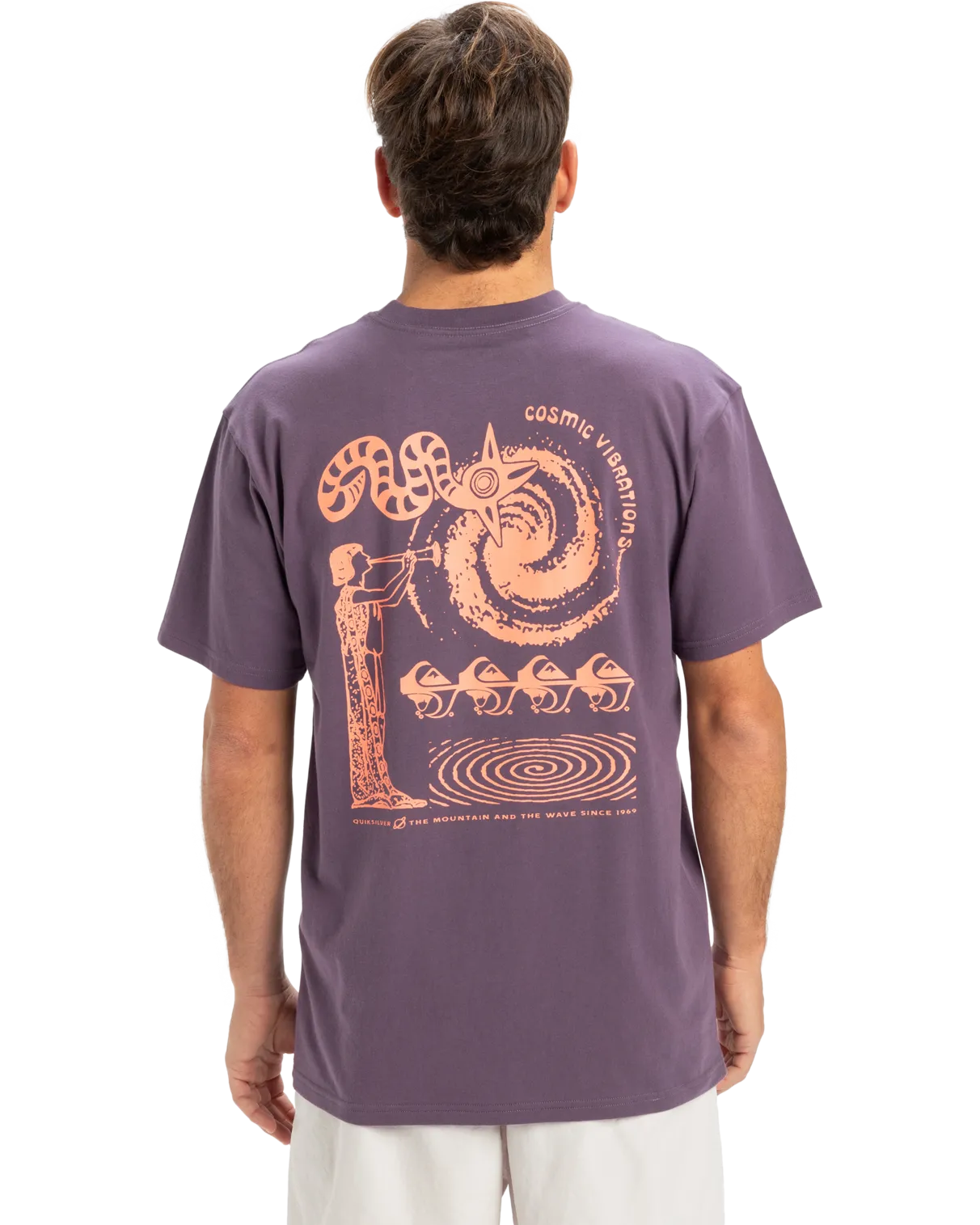 EV Cosmic Vibrations T-Shirt in Vintage Violet