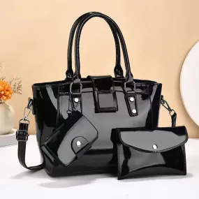 H1773 - Autumn 3pc Women's Elegant Handbag Set