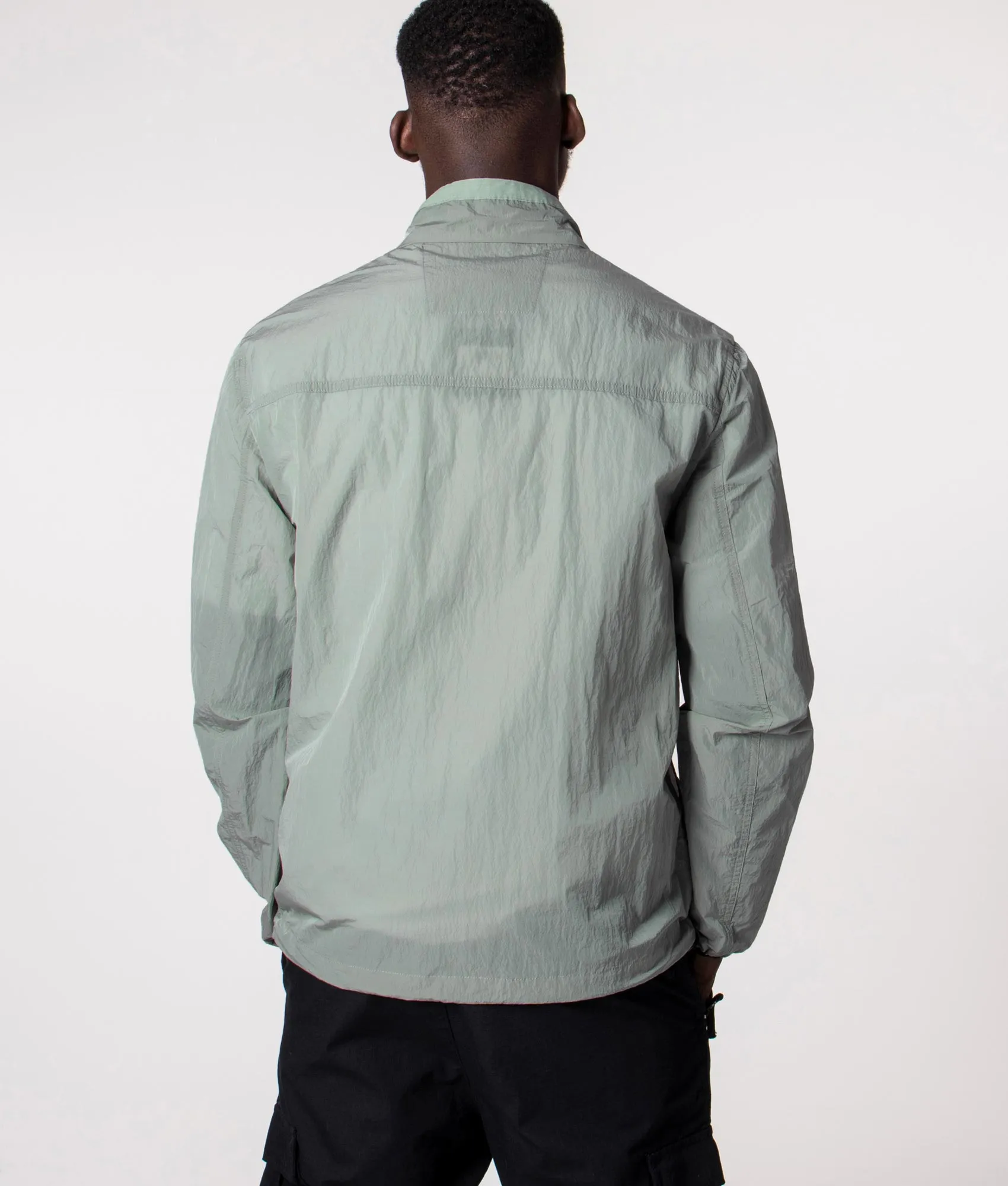 Half Zip Krinkle Windbreaker