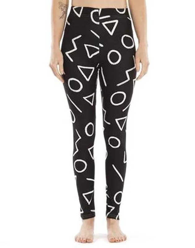 Happy Pattern Legging