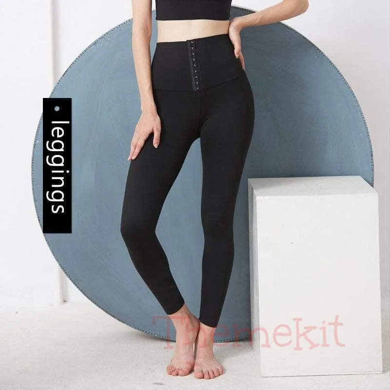 High Waist Girdle Waist Exercises Yoga Pants