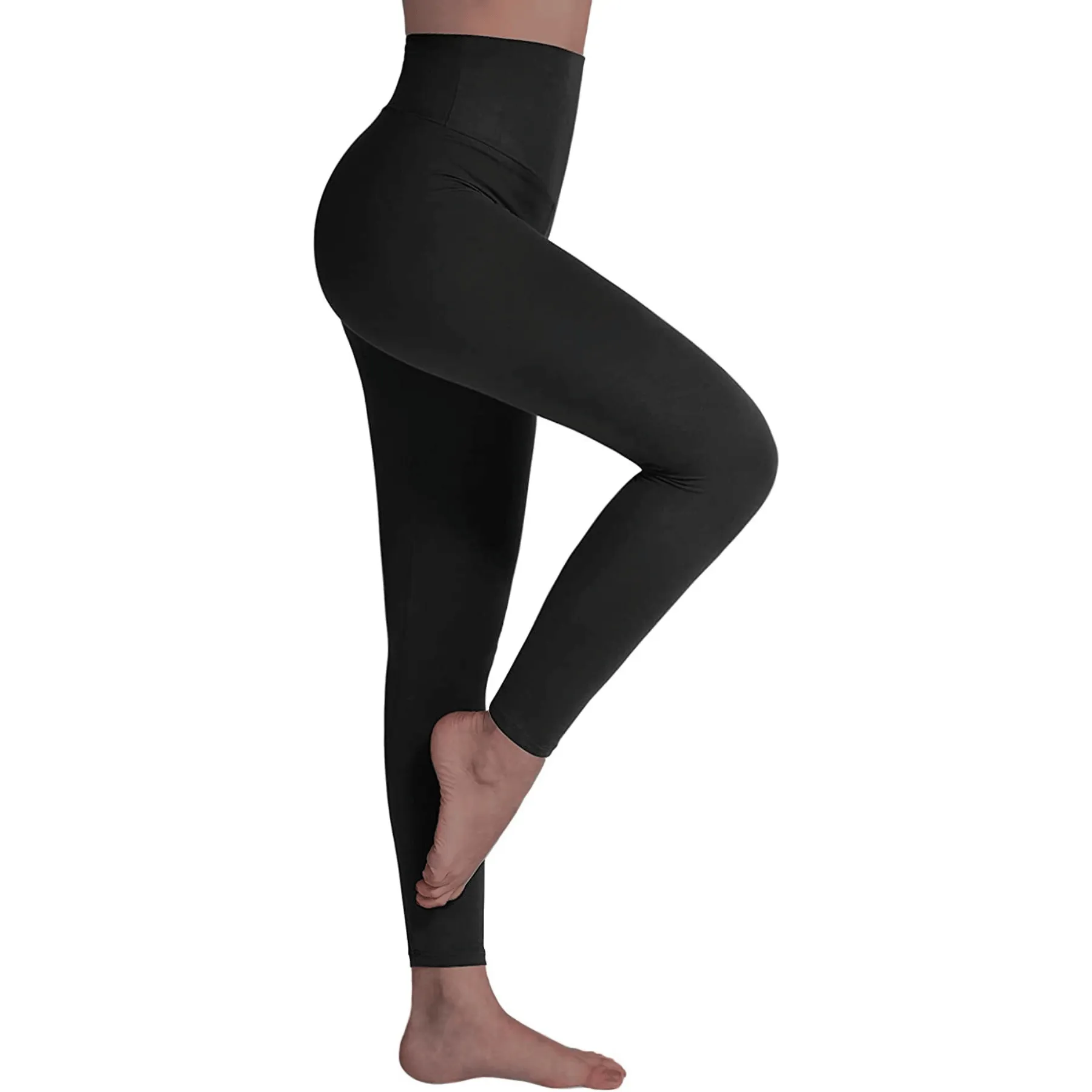 High Waist Gym Leggings Soft Stretch