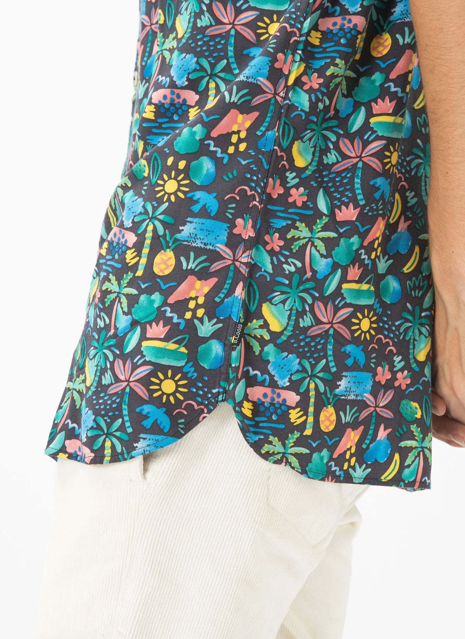 Holiday Short-Sleeve Shirt Tropic Nights