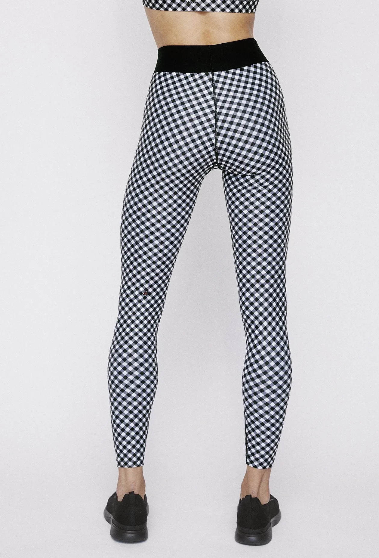 Iggy Leggings Black Gingham