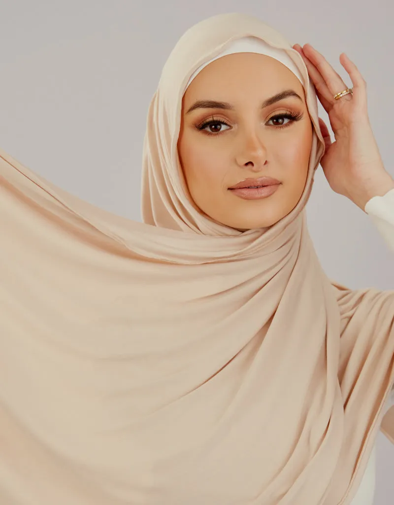 Jersey Scarf - Shades of Nude