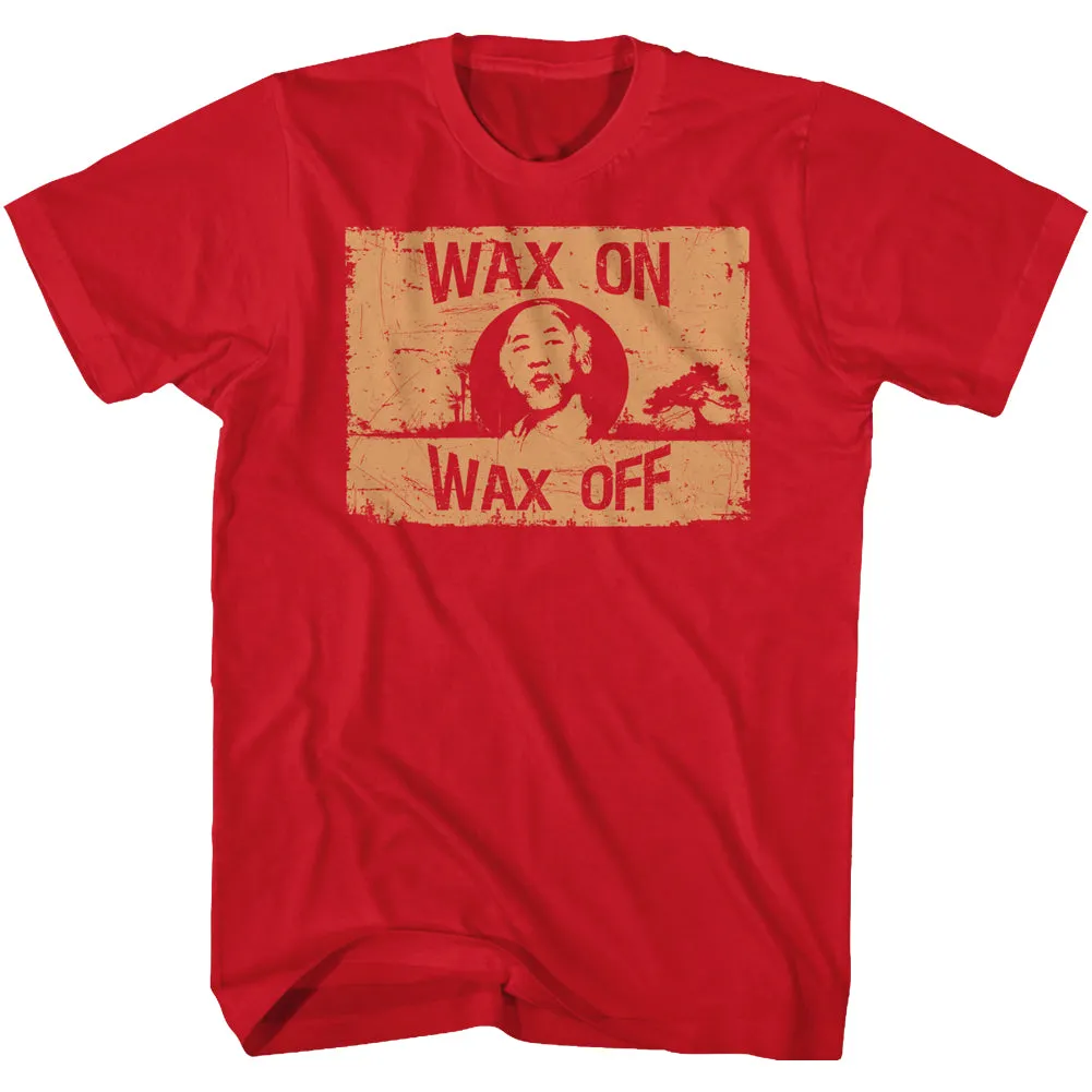 Karate Kid Wax On Sunset Men's T-Shirt