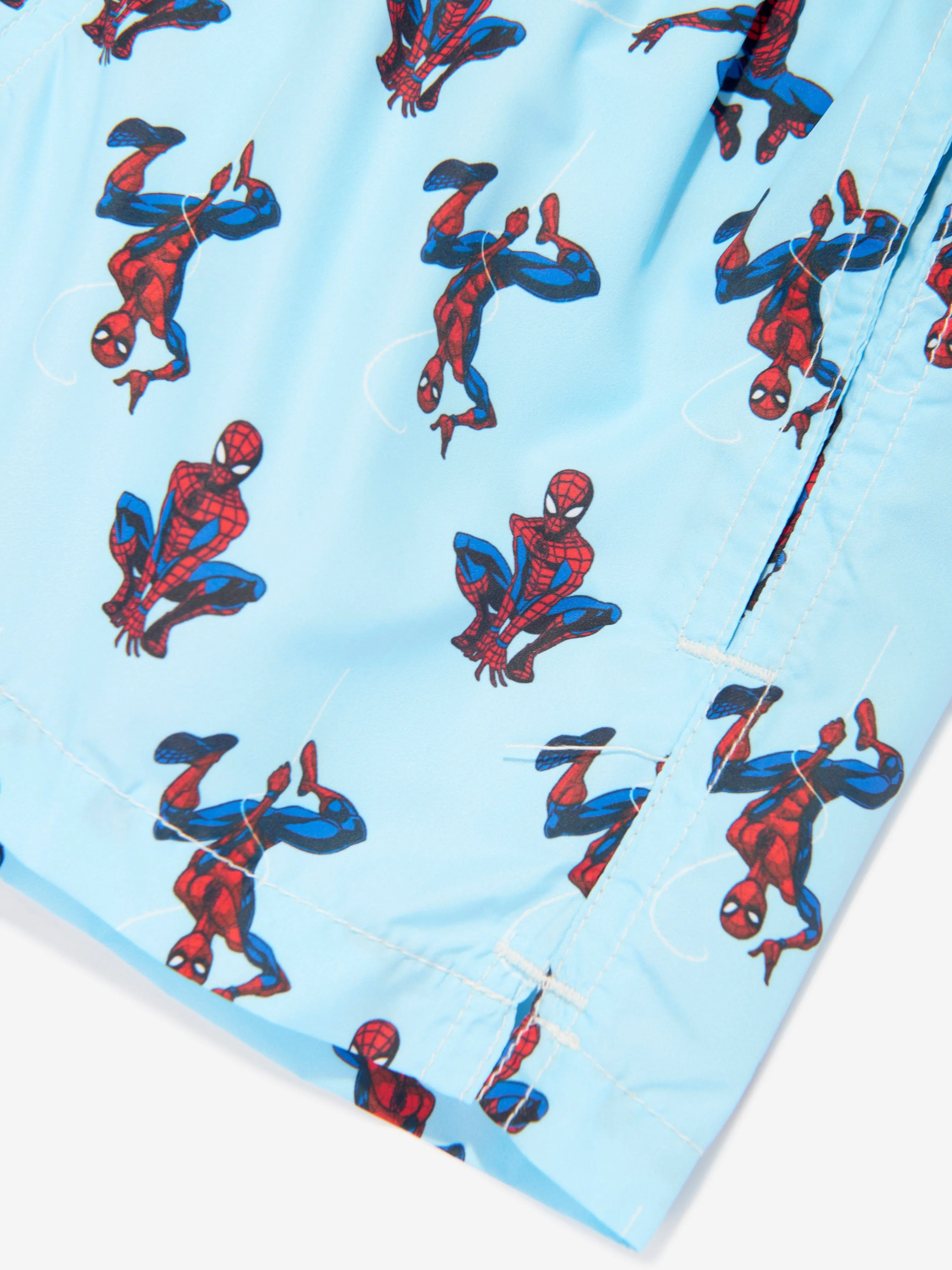 MC2 Saint Barth Boys Spidey Hanging Swim Shorts in Multicolour