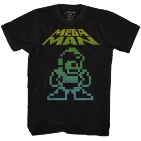 Mega Man Mega Pixel Men's T-Shirt