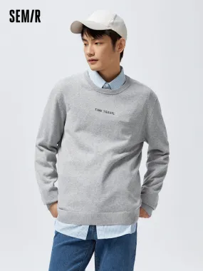 Men's Combed Cotton Fitted Pullover