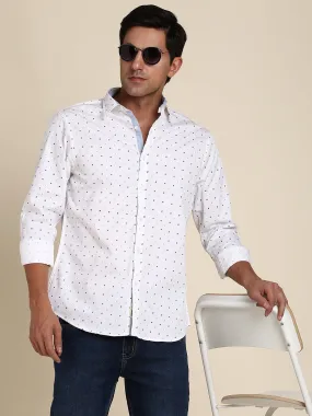 Men's White Casual Shirts For Comfortable And Stylish Look For Morning To Evening Look