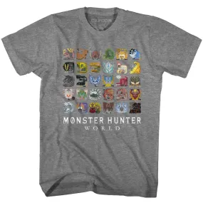 Monster Hunter Mhw Icons Men's T-Shirt