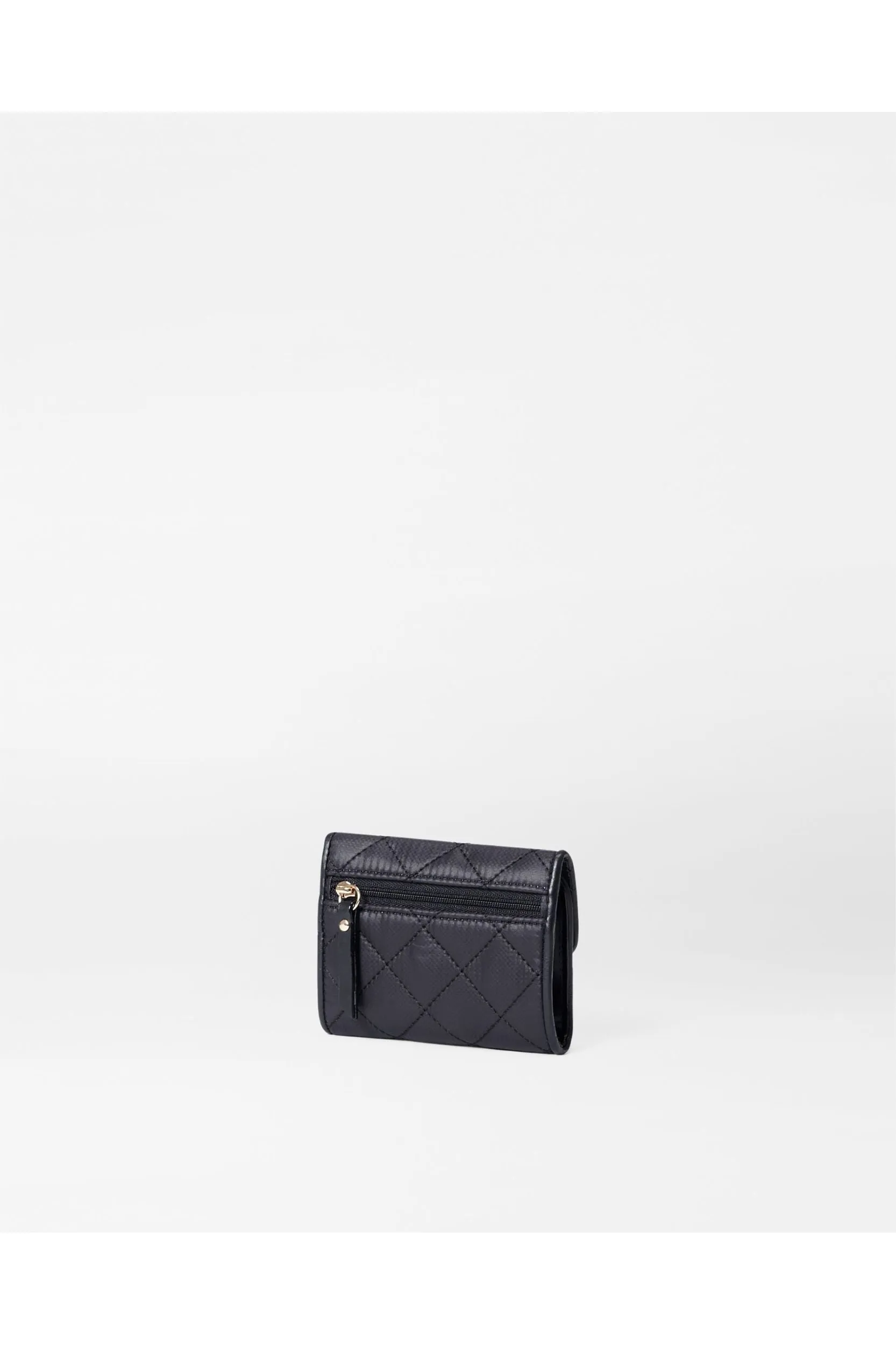 MZ Wallace Crosby Lock Wallet Small 1602C1590 | Black