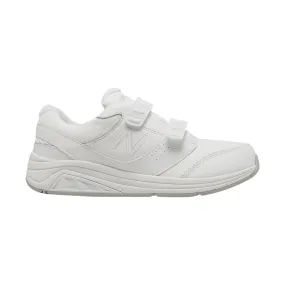 New Balance Women's Hook and Loop Leather 928v3 Walking Shoe - White