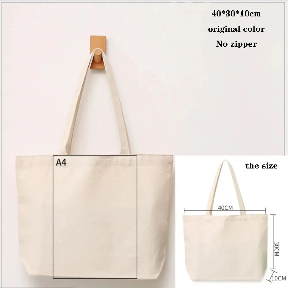 New Canvas Cotton bag grocery handbag