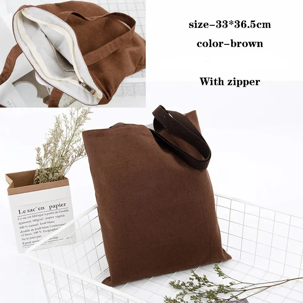 New Canvas Cotton bag grocery handbag