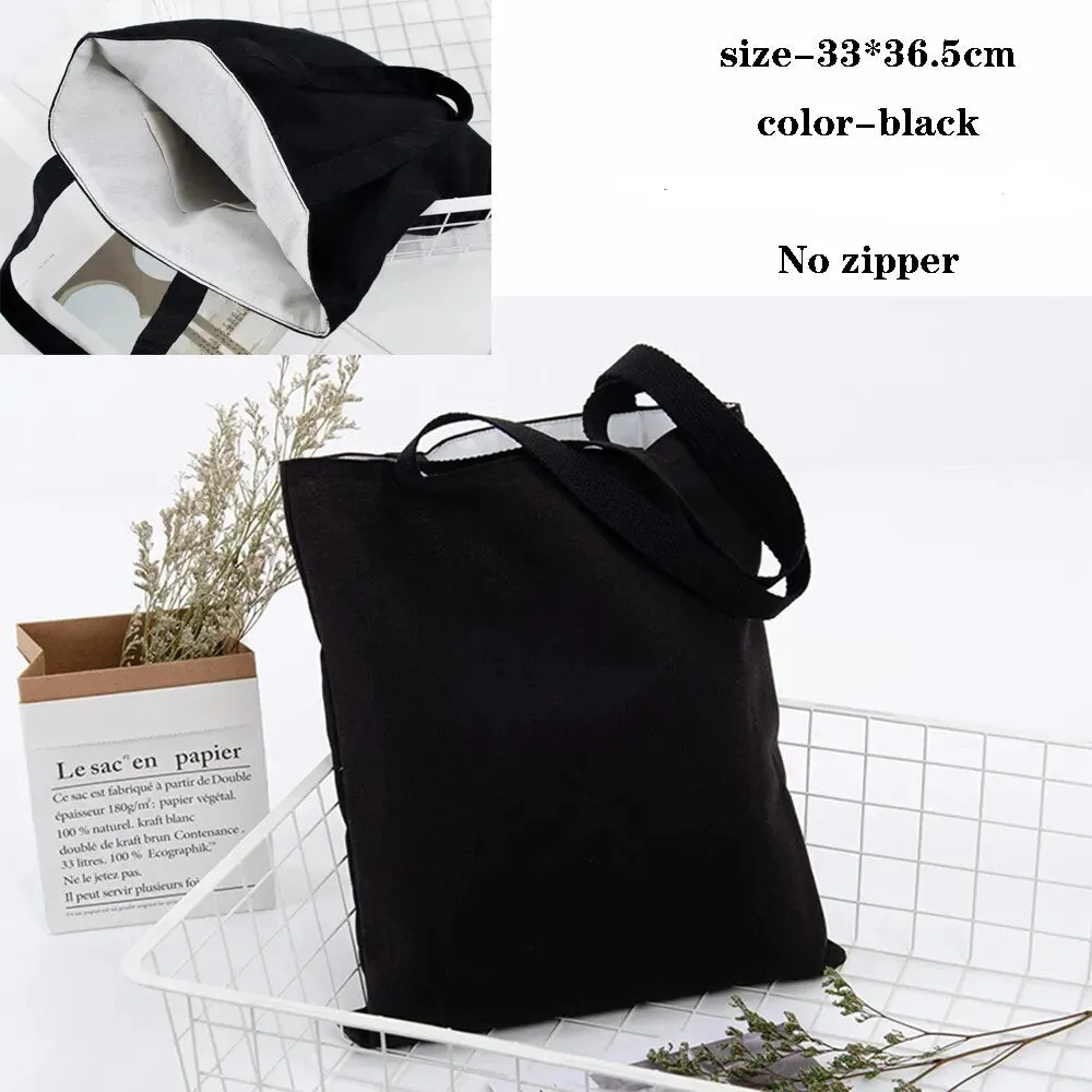 New Canvas Cotton bag grocery handbag