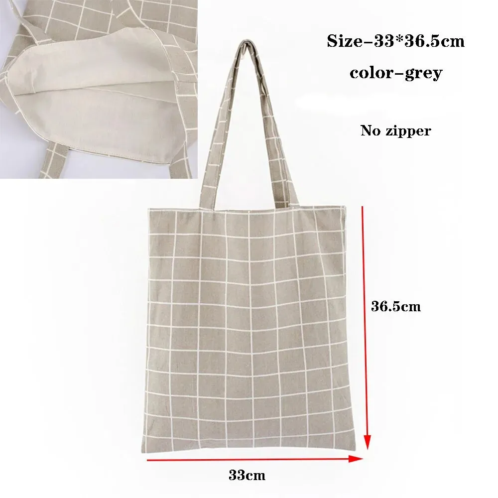 New Canvas Cotton bag grocery handbag