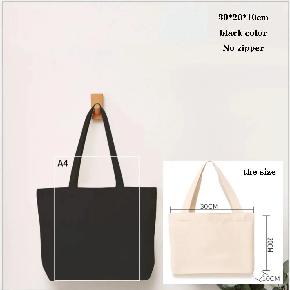 New Canvas Cotton bag grocery handbag