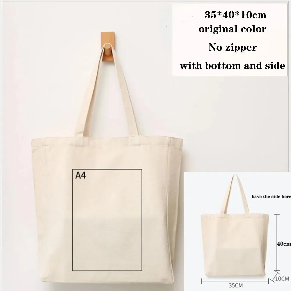 New Canvas Cotton bag grocery handbag