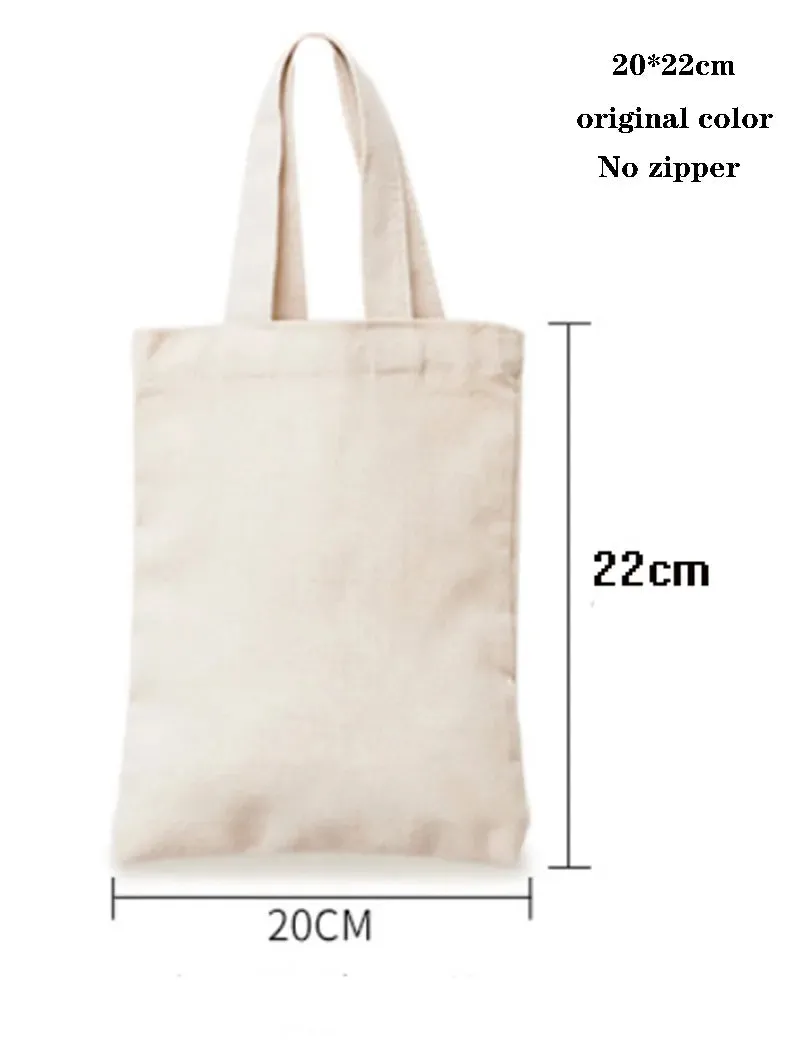 New Canvas Cotton bag grocery handbag