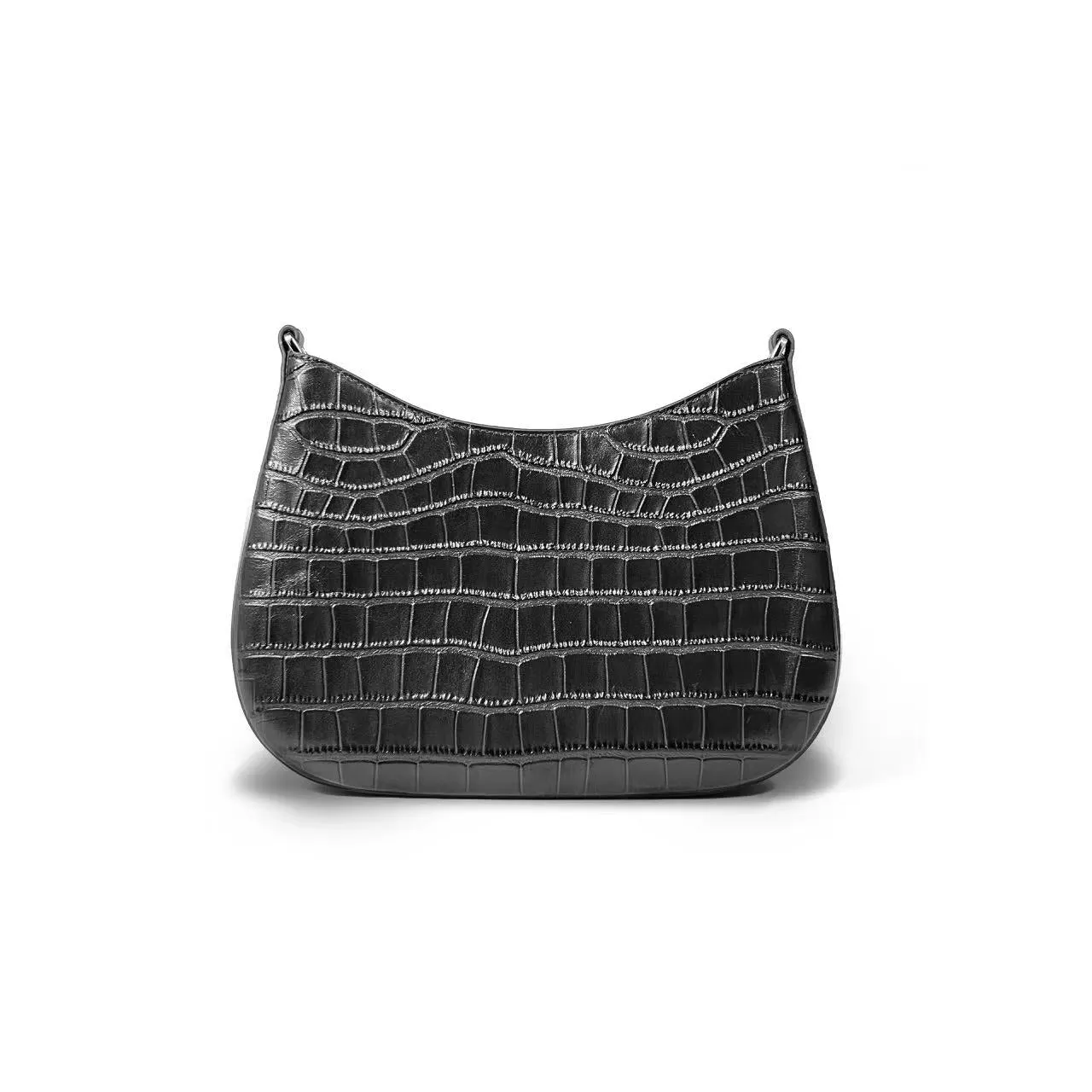 Nottinghill - Black Croc Embossed