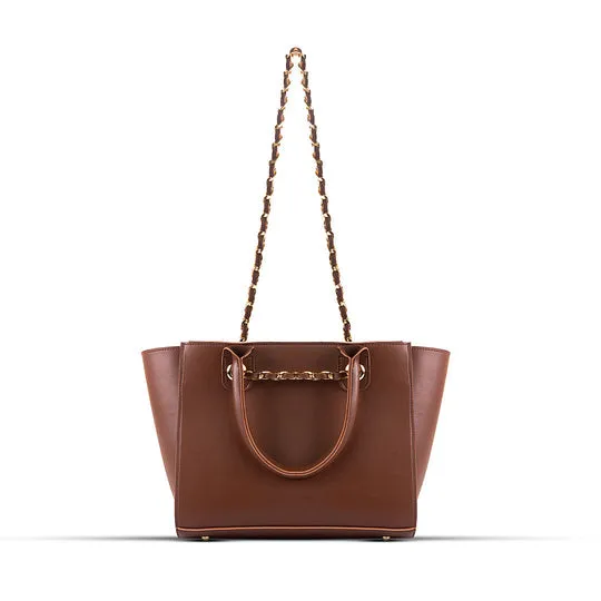 OPAL BROWN  HANDBAG