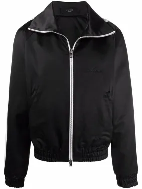 Sateen Zipped Track Jacket