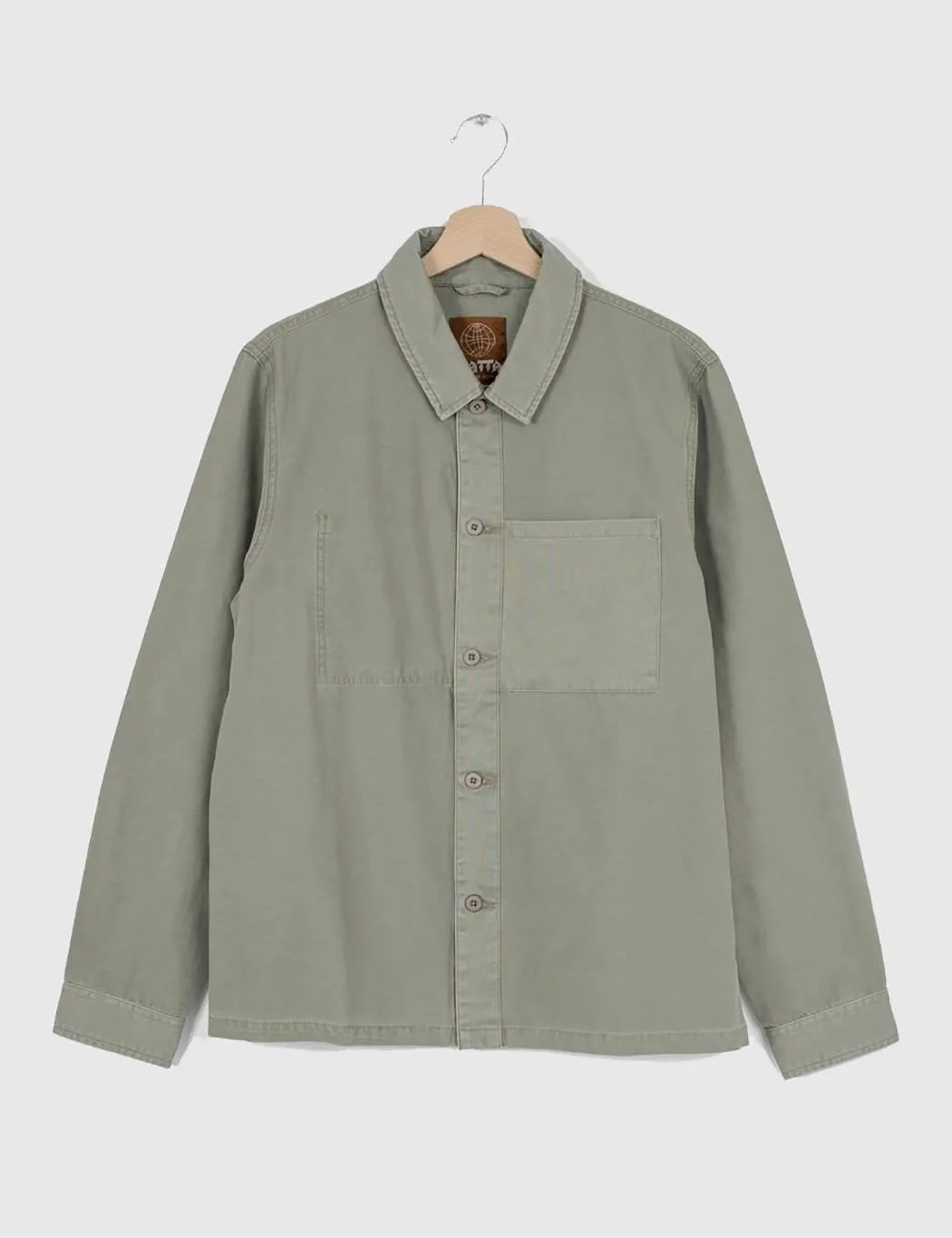 Satta Utility Shirt - Stone Green