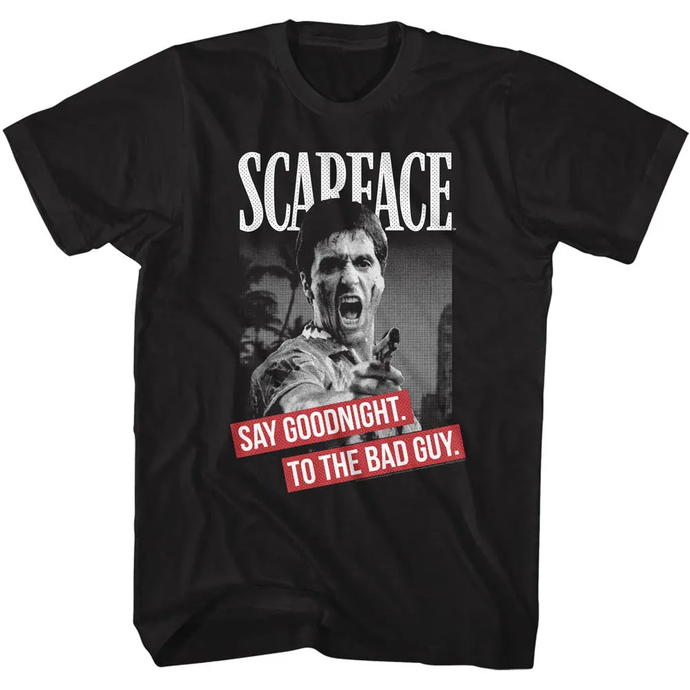 Scarface Say Goodnight Men's T-Shirt