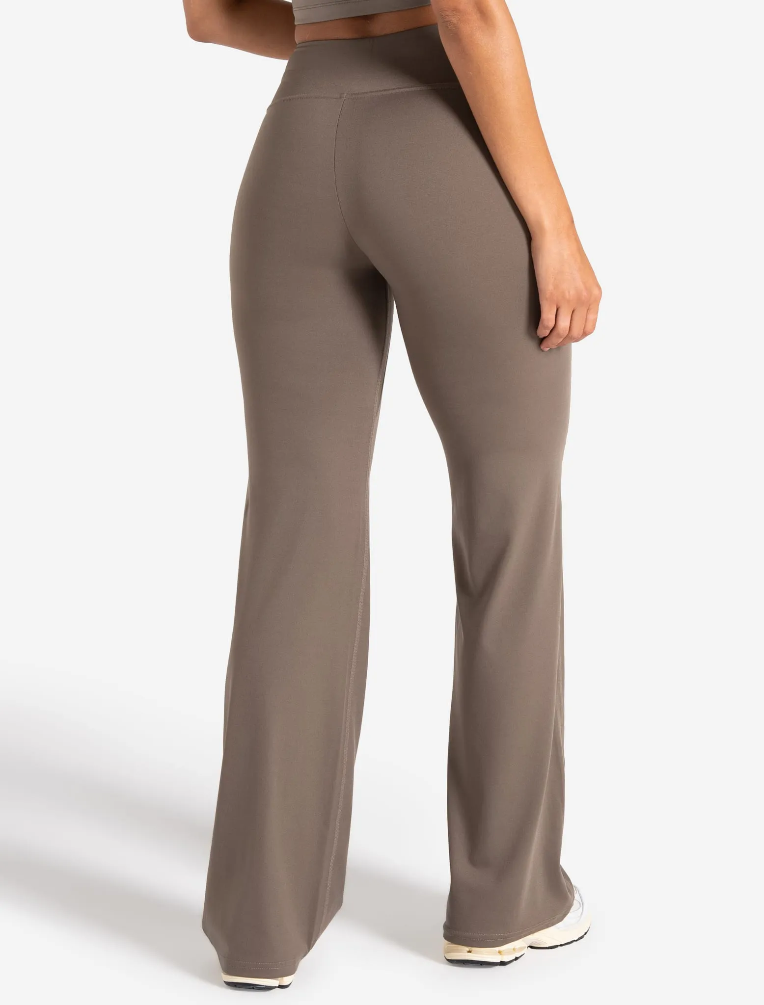 Sculpt Flared Leggings - Taupe