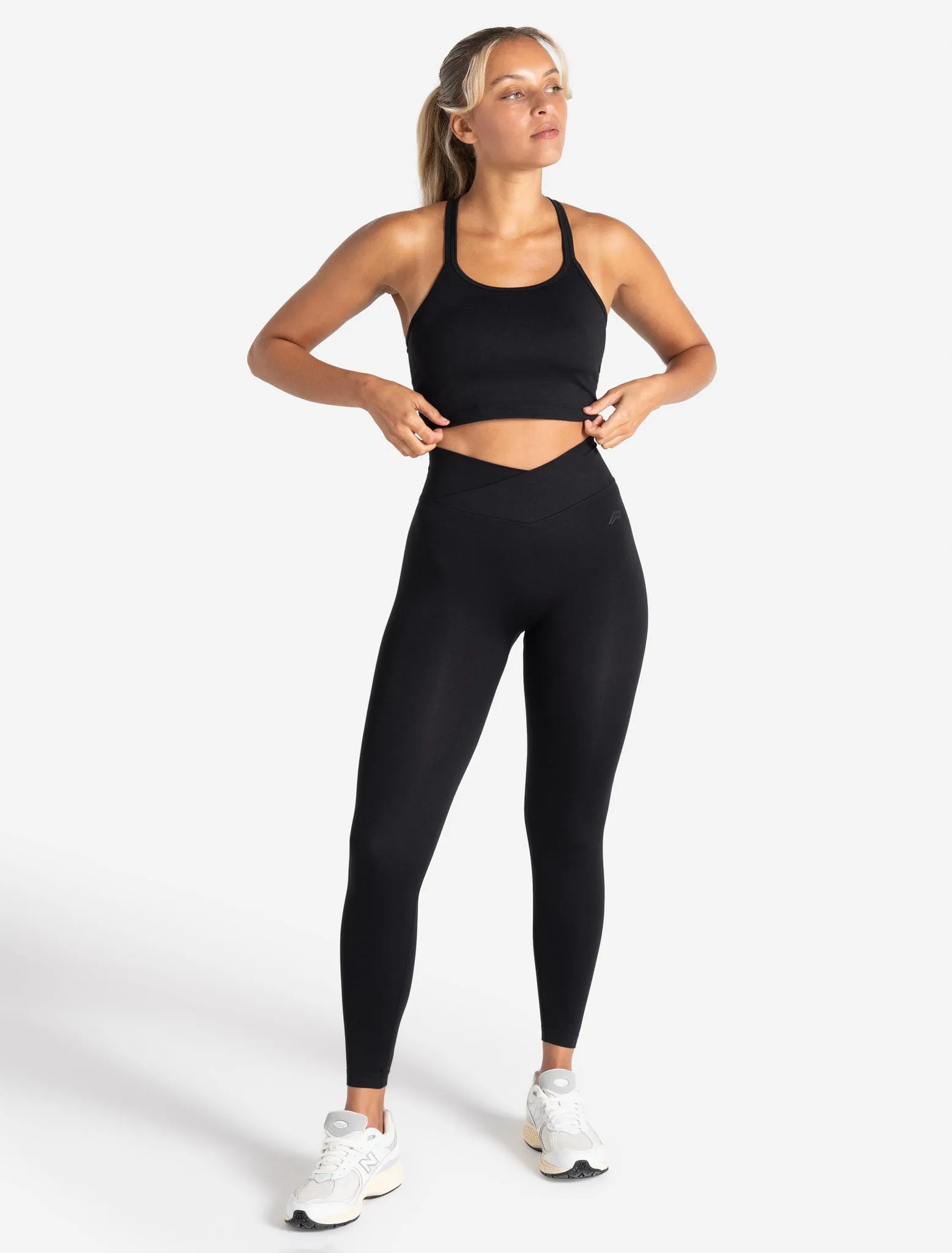 Sculpt Seamless Scrunch Leggings - Black