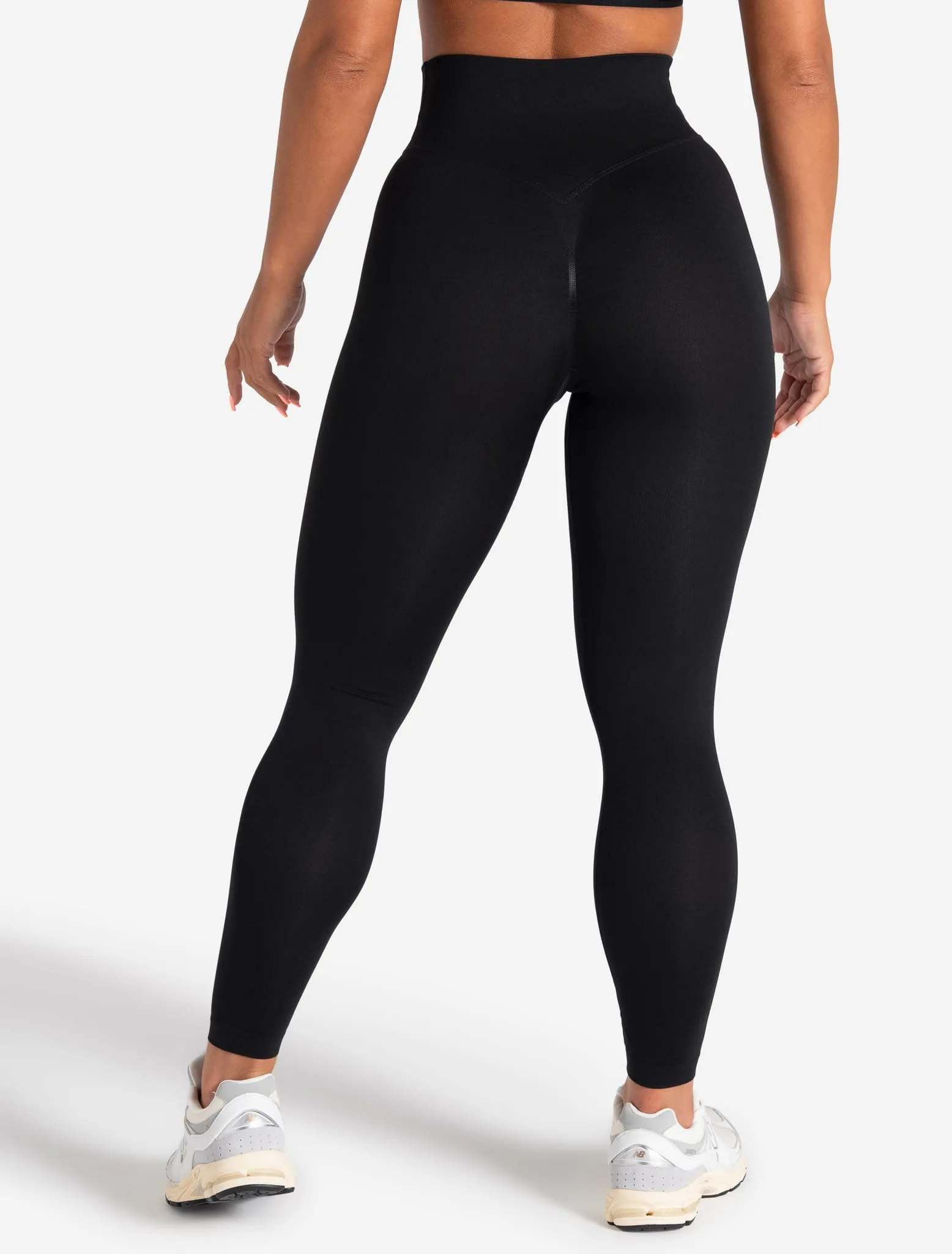 Sculpt Seamless Scrunch Leggings - Black